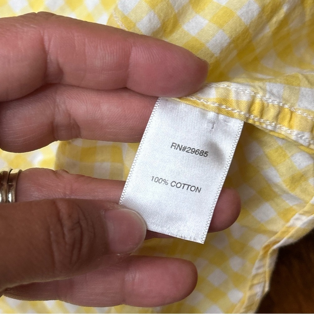 Pendleton gingham cotton button down shirt - Picture 3 of 6